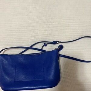 Madewell Cobalt Blue Leather Crossbody
